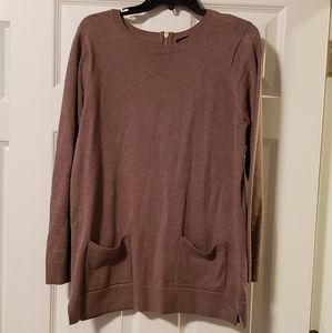 Taupe long sweater
